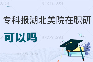 專科報(bào)考湖北美術(shù)學(xué)院在職研究生可以嗎，職業(yè)前景怎么樣？