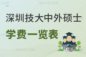 深圳技術(shù)大學(xué)中外合作辦學(xué)碩士學(xué)費(fèi)一覽表，附上課方式